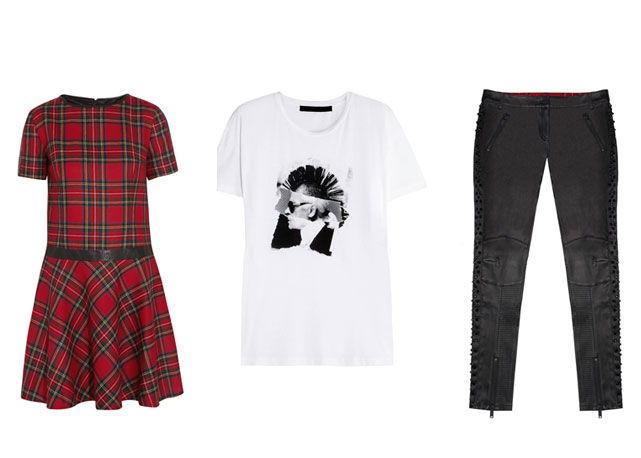 Peças da punk collection de Karl Lagerfeld - Fotos: Reprodução
