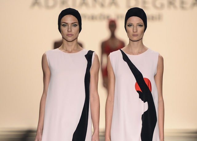 O verão 2014 de Adriana Degreas, Desfilado no último São Paulo fashion Week - Foto: reprodução