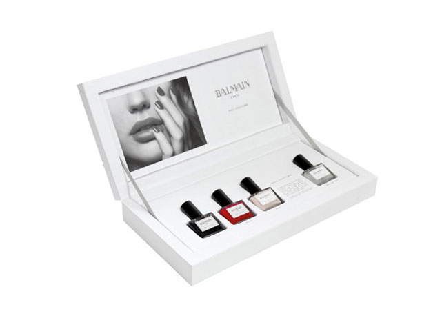 Kit com três cores + um top coat será vendido com exclusividade na Harvey Nichols por £40  (cerca de R$ 120) - Foto: Reprodução