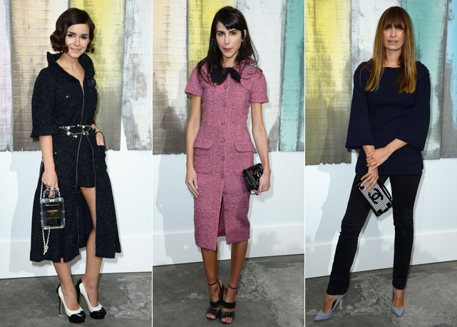 Miroslava Duma, Caroline Sieber e Pascal Le Segretain - Fotos: Getty Images