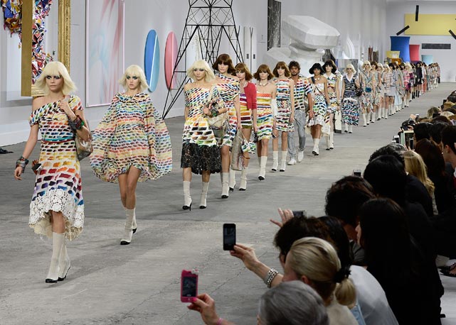 O incrível cenário de verão 2014 da Chanel - Foto: Divulgação