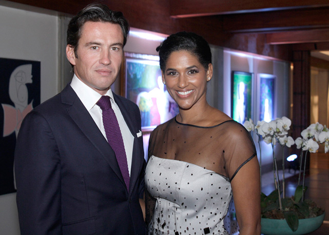 Damien e Alexandra Loras - Foto: Arthur Vahia/SiteRG