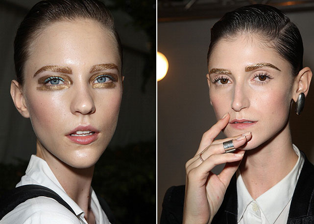 O make dourado do verão 2014 da Dior - Fotos: Getty Images