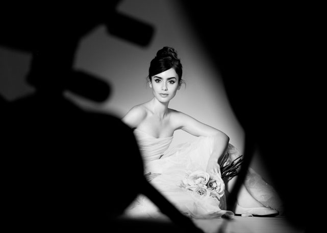Lily Collins para Lancôme - Foto: Divulgação
