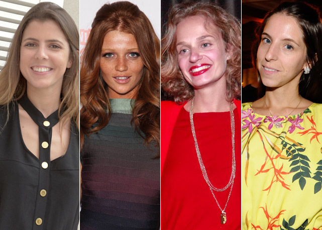 Da esquerda para a direita: Maria Sole Cecchi, Cintia diker, Ucha Meireles, stellinha Jacintho - Fotos: reprodução