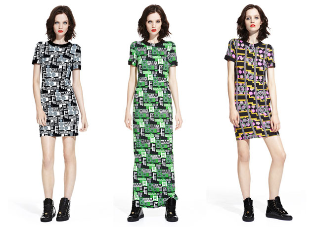 Três vestidos de M.I.A para a Versus - Fotos: divulgação