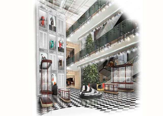 A loja vai ganhar decor exclusivo assinado pela grife - Foto: Reprodução