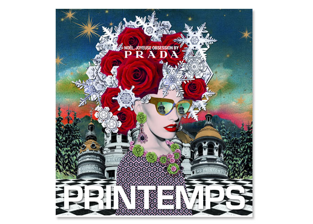 Banner do Natal da Printemps em parceria com a Prada - Foto: Reprodução