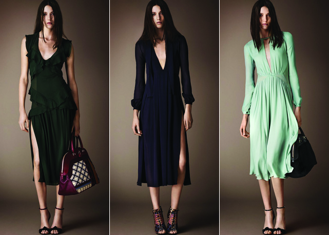 A leveza da seda na Burberry Prorsum - Fotos: divulgação