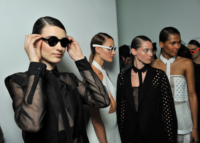 Backstage do desfile de verão 2014 da 2nd Floor - Foto: Ag. Fotosite