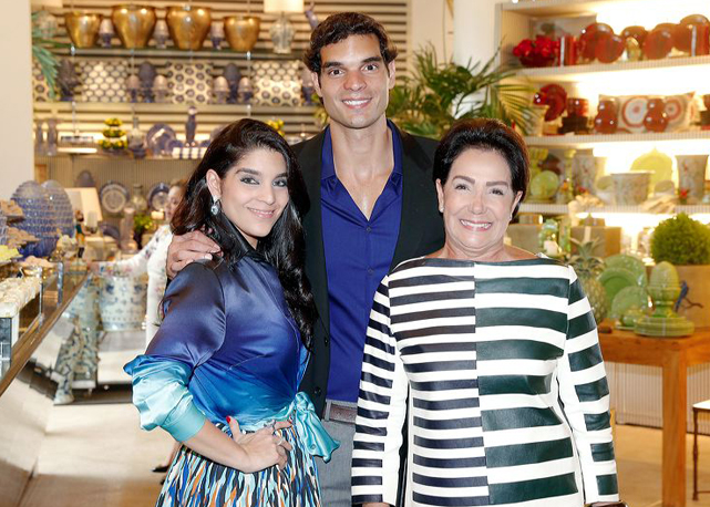 Juana, Fabricio e Cleuza Ferreira - Foto: Divulgação