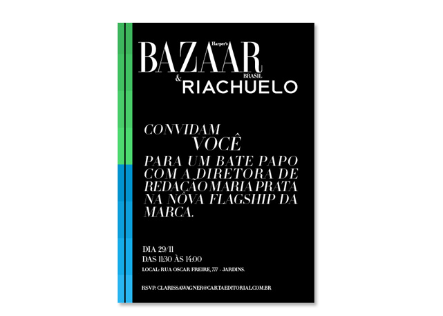 convite-bazaar-riachuelo-palestra-maria-prata