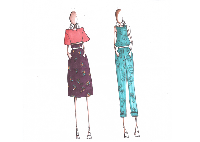 Dois croquis do inverno 2014 da Oh,boy - Foto: Divulgação
