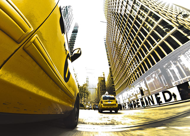 Os clássicos taxis de Nova York - Foto:divulgação/Fabrizio Fasano Jr.