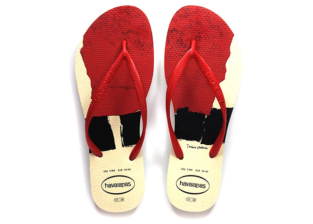Havaianas do centenário de Tomie Ohtake - Foto: divulgação