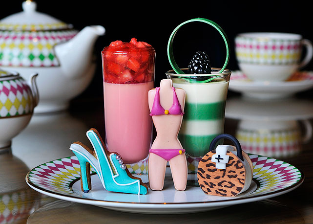 Detalhes do chá da tarde fashionista do The Berkeley - Foto: Divulgação