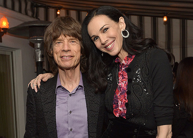 Mick Jagger com L'Wren Scott - Foto: Getty Images
