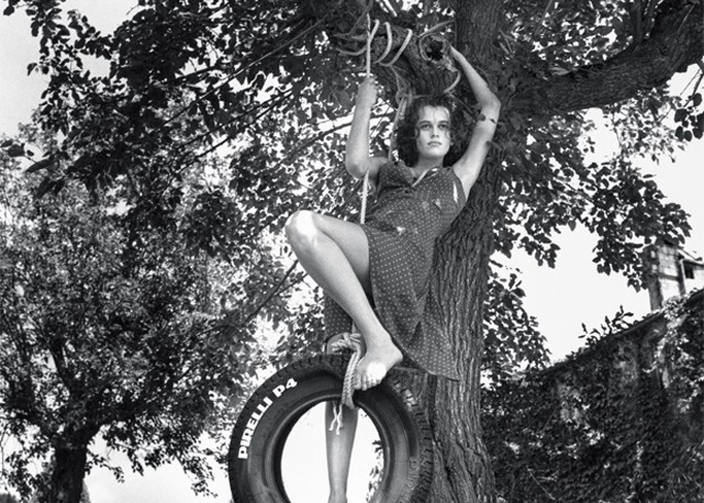 Clique de Helmut Newton para o calendário Pirelli - Foto: reprodução