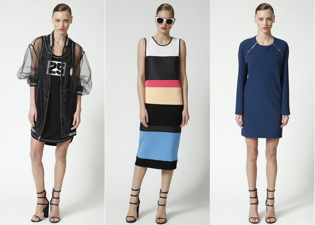 Looks da coleção pre-fall 2014 da DKNY - Fotos: Rpeorudção
