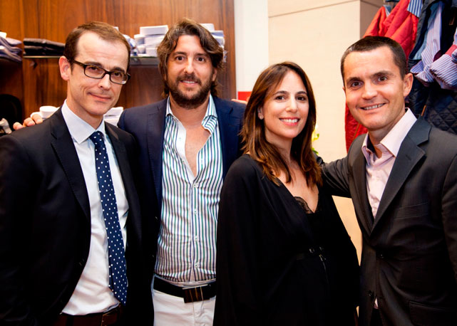 Da esquerda para a direita: Stéphane Lemonnier, German Geller, Lucila Sperber e Antoine Delgrange - Paula Pirozzi/divulgação