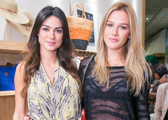 Thaila Ayala e Fiorella Mattheis na inauguração da loja da Vix - Foto: Divulgação/Bruno Ryfe