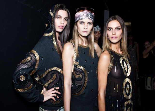 Backstage de Victor Dzenk - Foto: Paulo Reis/Harper's Bazaar