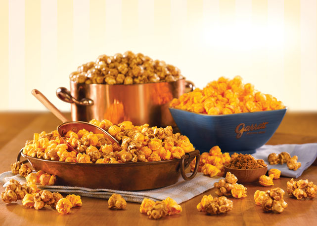 A marca de Chicago Garrett Popcorn desembarca no Brasil em janeiro de 2014 - Foto: Divulgação
