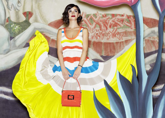 Miroslava Duma para Roger Vivier - foto: divulgação