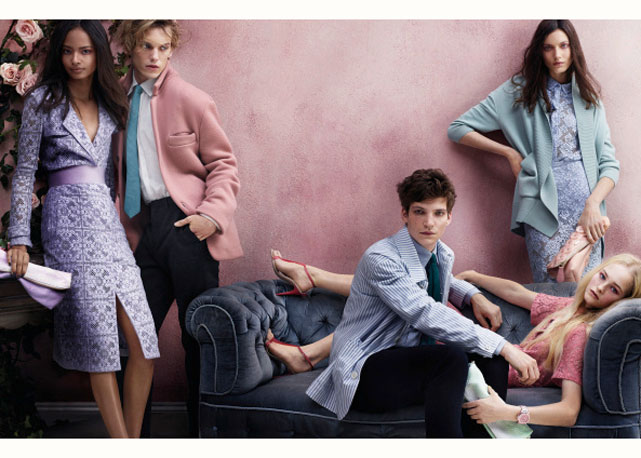 Tons pastel e silhuetas fluídas compões a coleção 2014 da label - Foto: Divulgação