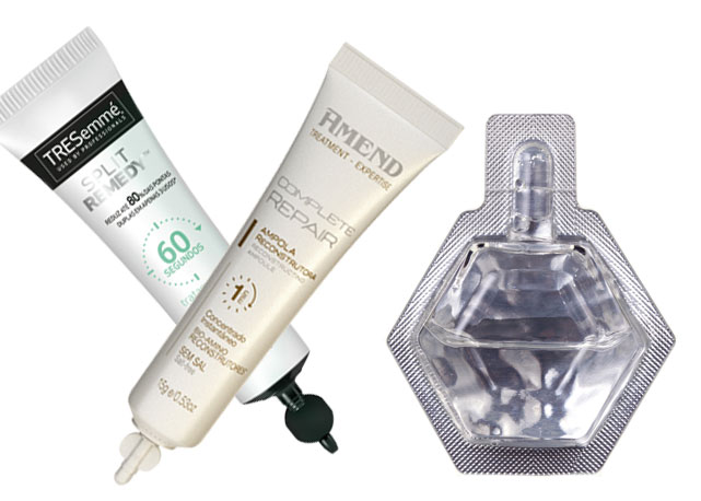 Os produtos da Amand, Dove e Tresemmé - Foto: reproduçào/Harper's Bazaar