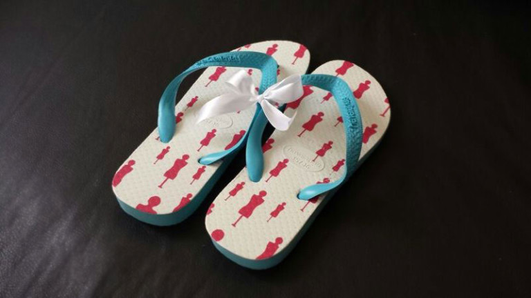 As Havaianas exclusivas da Trix Store - Foto: divulgação