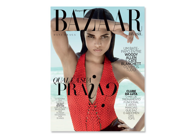 Dani Braga está na nossa capa! - Foto: reprodução/Harper's Bazaar