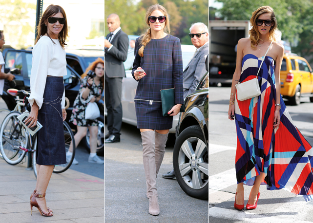 Três dos looks preferidos de Lee na temporada de verão francesa – Fotos: Reprodução/Harper’s Bazaar