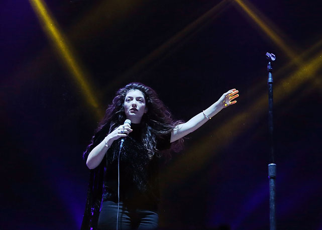 Lorde nos palcos da Austrália - Foto: Getty Images