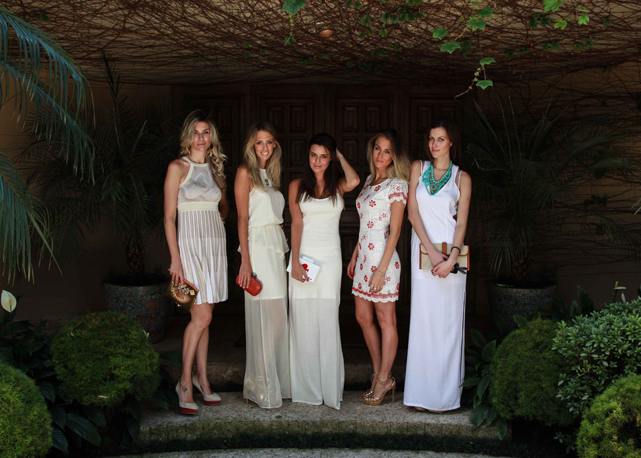 Da esq. pra dir: Joana Trabulsi, Thaisa Almeida. Bruna Ribeiro, Paloma Vianna e Pietra Bertolazzi - Foto: Divulgação/Lele Rehder