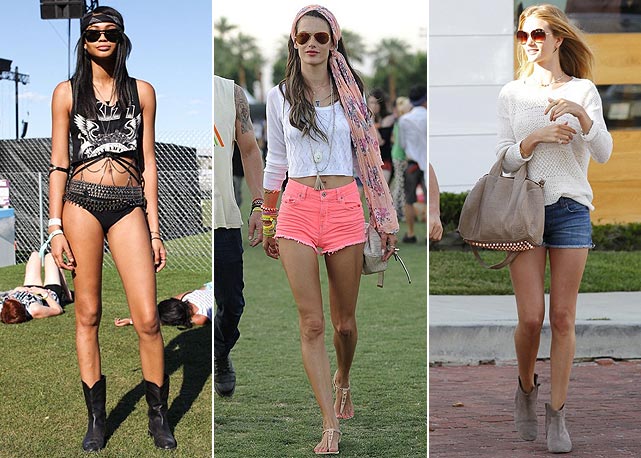 Shorts são as escolhas preferidas das três tops! - Fotos: reprodução