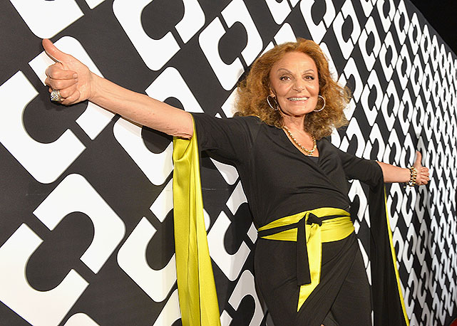 DVF comemora os 40 anos do wrap dress - Foto: Getty Images