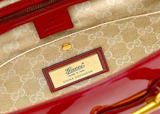 Detalhe da parte interna das bolsas especiais - Foto: reprodução
