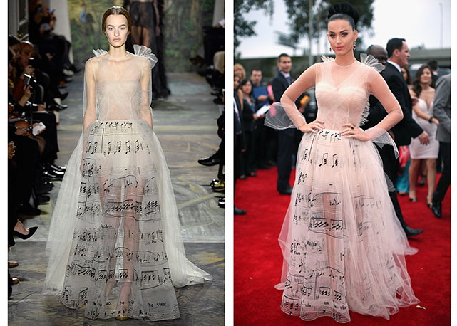 Katy Perry: alta-costura da Valentino - Fotos: Getty Images