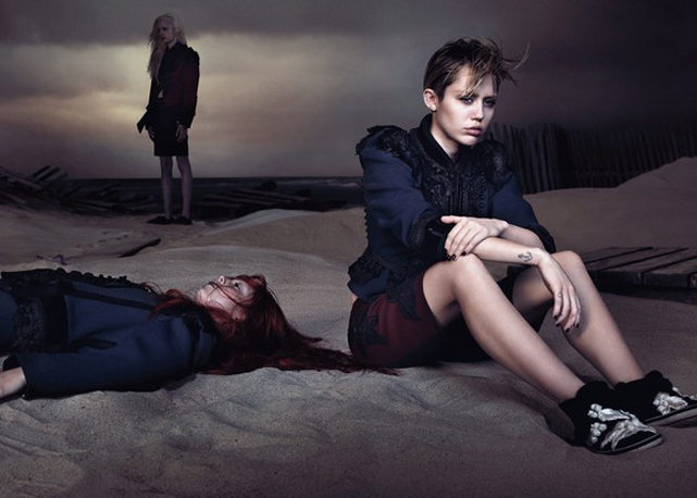 rcMiley Cyrus encarna a modelo para nova campanha de Marc Jacobs - Foto: reprodução