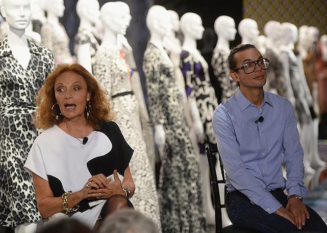 Diane com Michael Herz - Foto: Getty Images