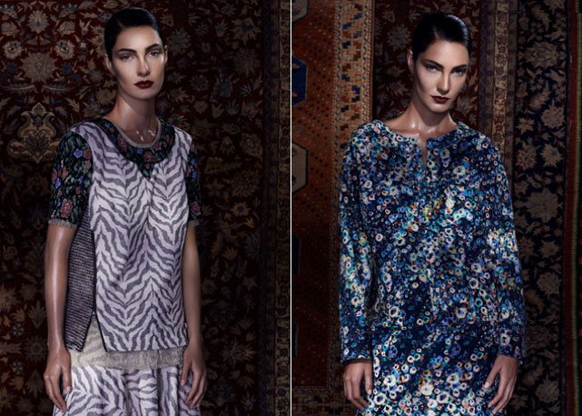 Algumas imagens da campanha de inverno 2014 da Lilla Ka - Foto: Nicole Heiniger/ divulgação