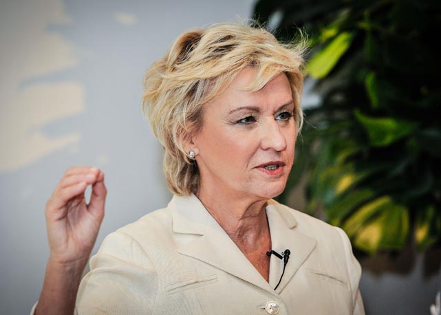 Tina Brown, convidada especial da noite - Foto: Arthur Vahia/SiteRG