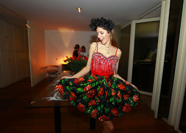 A aniversariante Mariasole Cecchi - Foto: Arthur Vahia