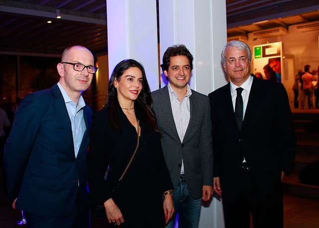 Simon Collins, Chirs Bicalho, Carlos Jereissati e José Carlos Hauer - Foto: Arthur Vahia/ SiteRG