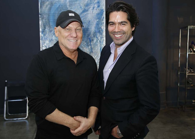 Os novos parceiros Steve Madden e Brian Atwood - Foto: reprodução
