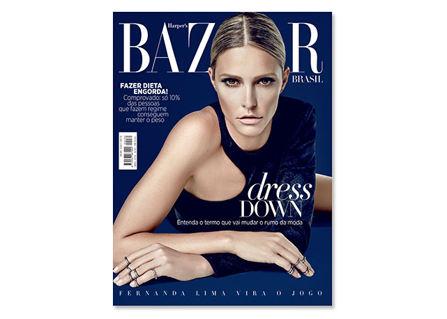Nossa capa de abril: edição imperdível! - Foto: reprodução/Harper's Bazaar