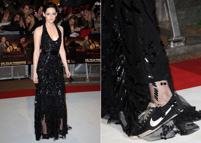 Kristen Stewart em uma das muitas premieres de O Crepúsculo - Foto: Getty Images