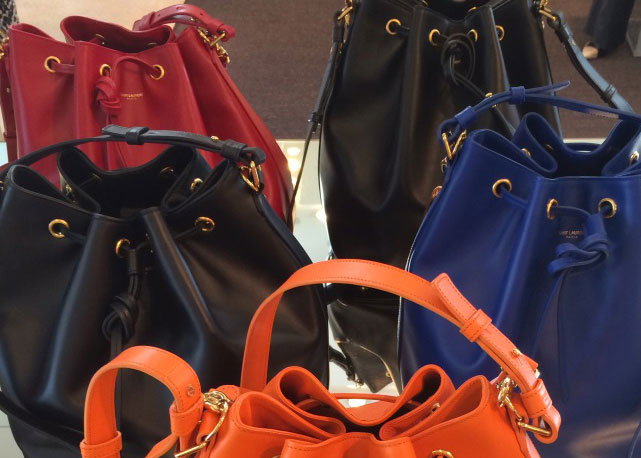 Bucket Bags da Saint Laurent na Magrella - Foto: Divulgação