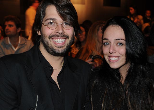 Thomaz com Sharon Azulay, no Fashion Rio de 2012 - Foto: Agência Fotosite